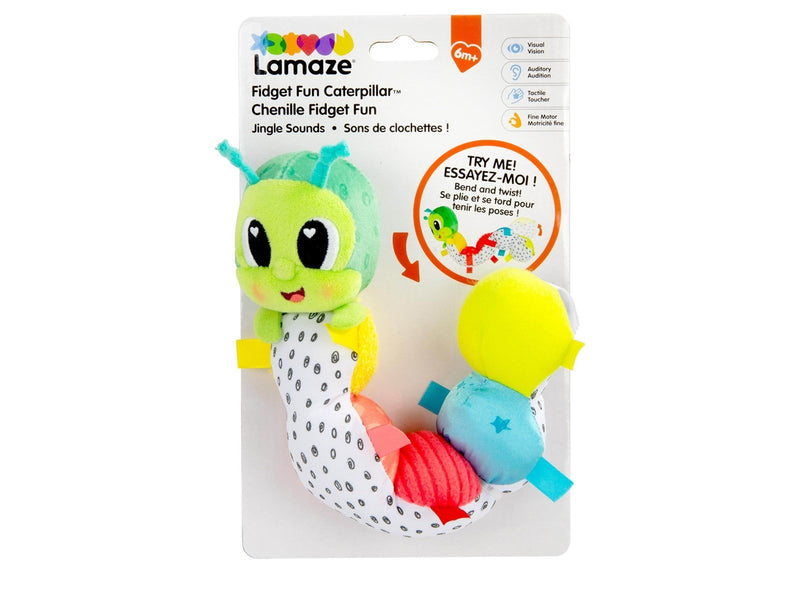 Lamaze Fidget Fun Caterpillar Plush Toy