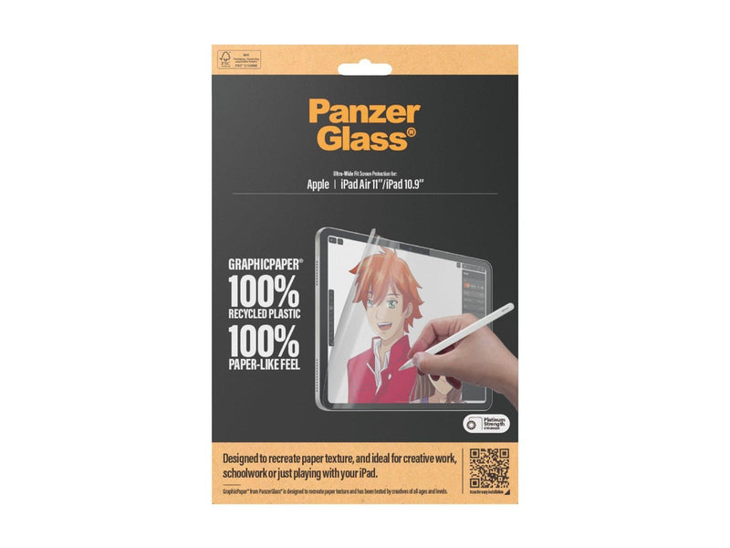 PanzerGlass GraphicPaper® Screen Protector iPad Air 11'' (2024-2025) | iPad 10.9'' (2022) | iPad 11'' (2025) | Ultra-Wide Fit