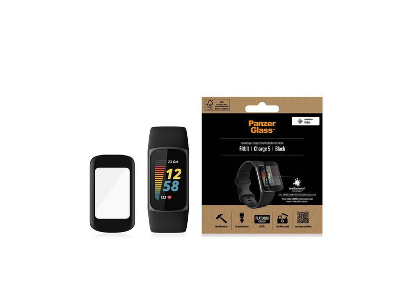PanzerGlass Screen Protector Fitbit Charge 6 | 5