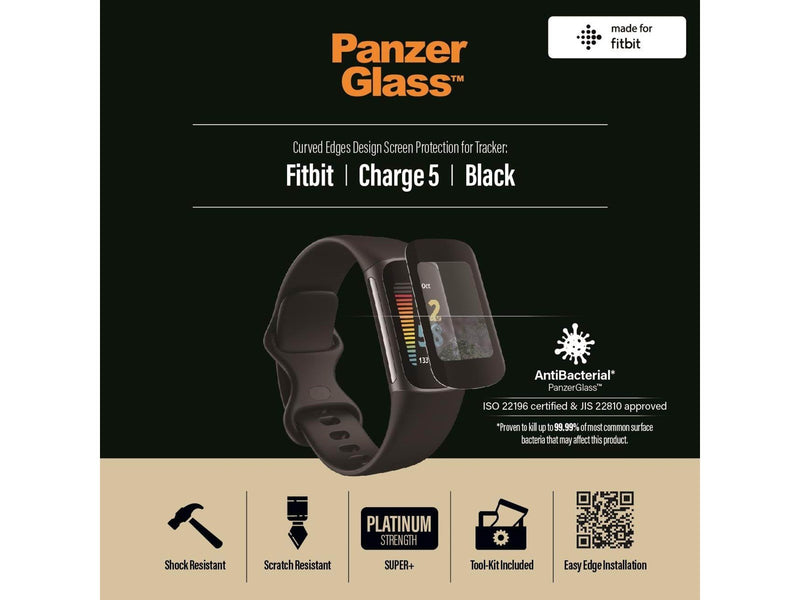 PanzerGlass Screen Protector Fitbit Charge 6 | 5