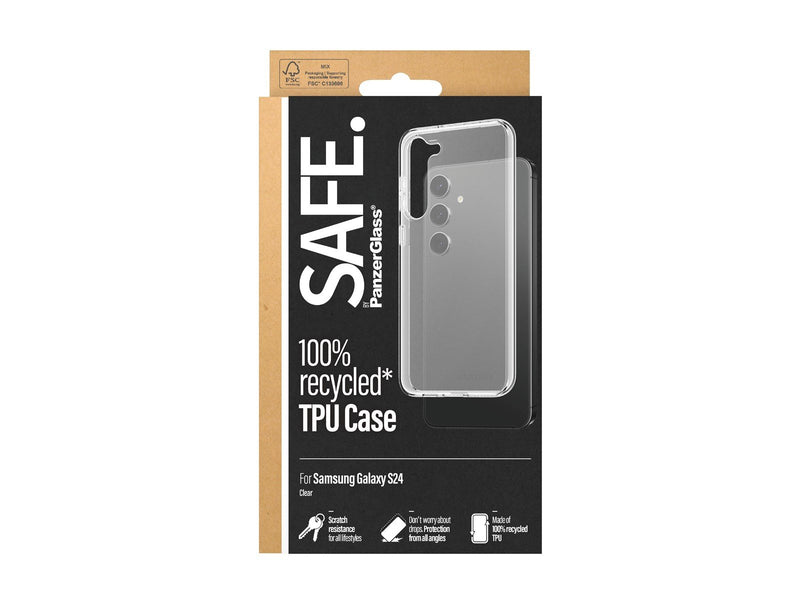 SAFE. by PanzerGlass TPU Case Samsung Galaxy S24+ | Transparent