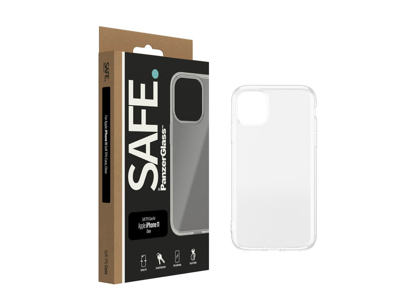 SAFE. by PanzerGlass TPU Case Apple iPhone 11 | Transparent