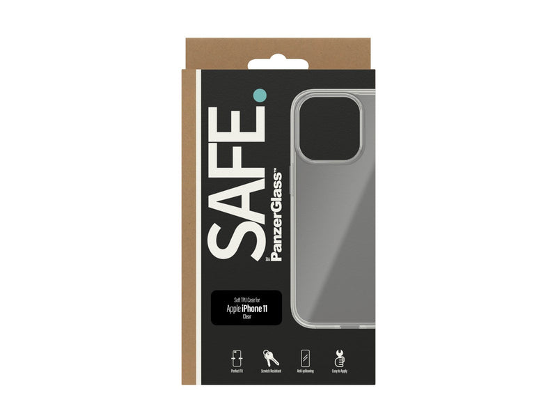 SAFE. by PanzerGlass TPU Case Apple iPhone 11 | Transparent