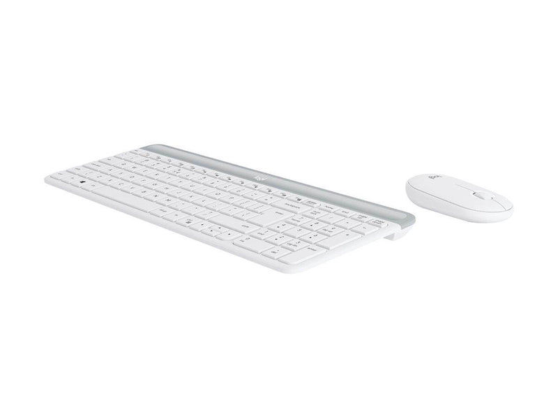 Logitech Slim Wireless Combo MK470 - Tastatur & Maus Set - Italienisch - Grau