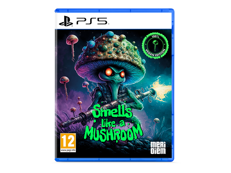 Smells Like A Mushroom (100% Vegan Edition) - Sony PlayStation 5 - Third Person Shooting - PEGI 12