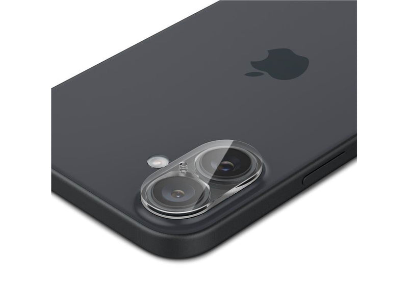 Spigen Glass tR Optik 2 Pack crystal clear - iPhone 16/16 Plus