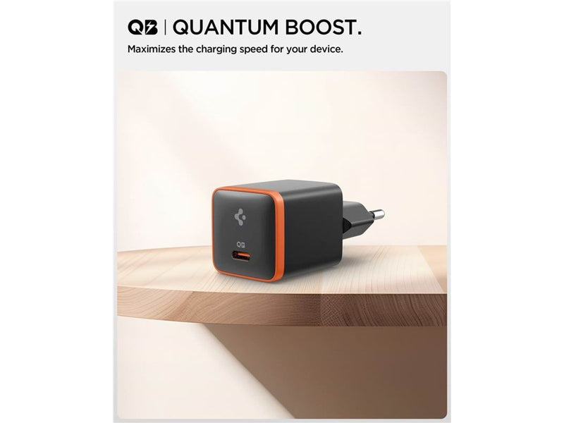 Spigen Essential 30W Wall Charger EE301EU - Black