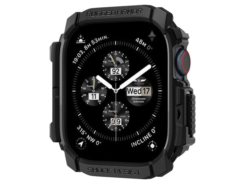 Spigen Rugged Armor matte black - Apple Watch 10 42mm
