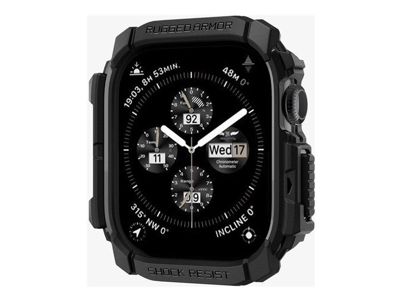 Spigen Rugged Armor matte black - Apple Watch 10 42mm