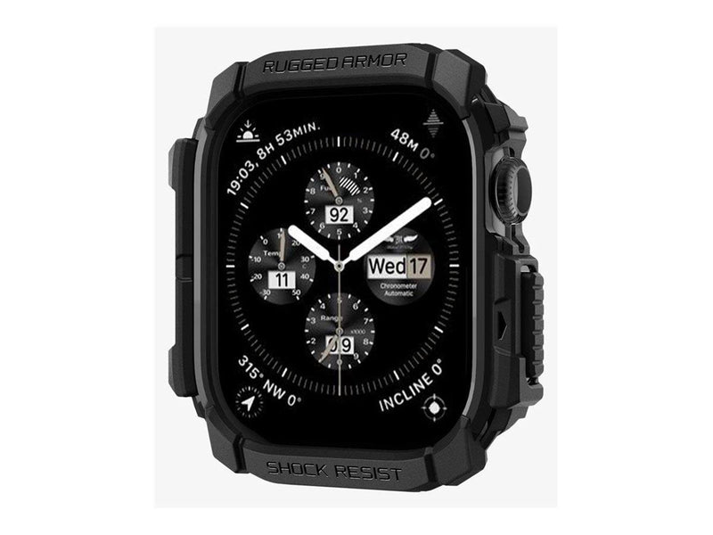 Spigen Rugged Armor matte black - Apple Watch 10 42mm