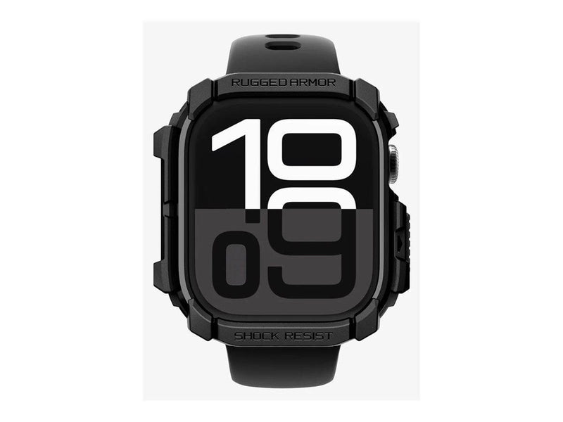 Spigen Rugged Armor matte black - Apple Watch 10 42mm