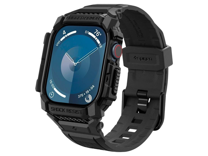 Spigen Rugged Armor Pro matte black - Apple Watch 10 42mm