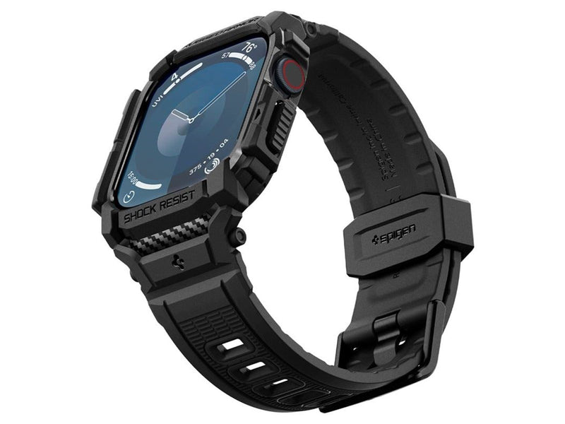 Spigen Rugged Armor Pro matte black - Apple Watch 10 42mm