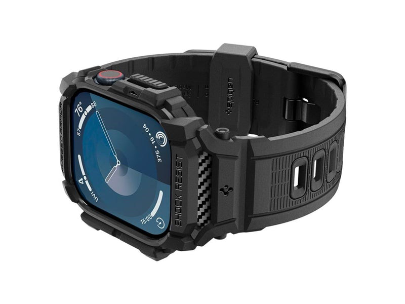 Spigen Rugged Armor Pro matte black - Apple Watch 10 42mm