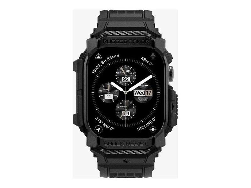 Spigen Rugged Armor Pro matte black - Apple Watch 10 42mm