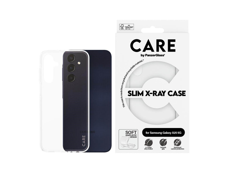 CARE by PanzerGlass Fashionable Case Transparent X-Ray Soft Basic Samsung Galaxy A25 5G
