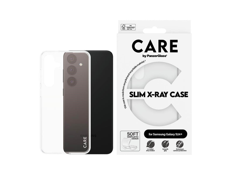 CARE by PanzerGlass Fashionable Case Transparent X-Ray Soft Basic Samsung Galaxy S24+