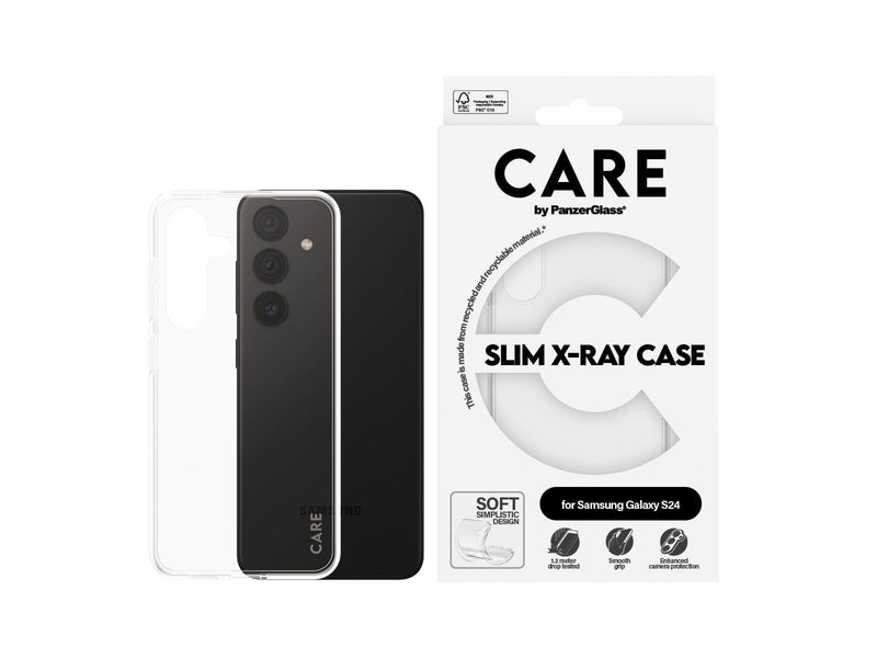 CARE by PanzerGlass Fashionable Case Transparent X-Ray Soft Basic Samsung Galaxy S24+