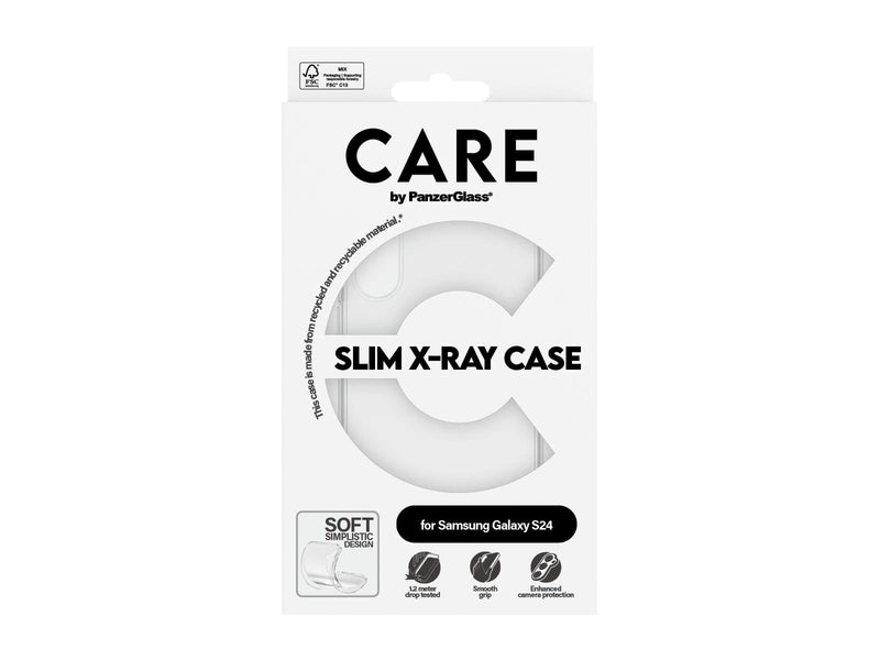 CARE by PanzerGlass Fashionable Case Transparent X-Ray Soft Basic Samsung Galaxy S24+