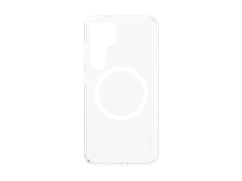 CARE by PanzerGlass Flagship Case Transparent Urban Combat w. White QI Compatible Samsung Galaxy S24+