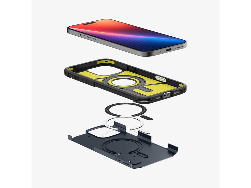 Spigen Tough Armor T MagSafe metal slate - iPhone 16 Pro Max