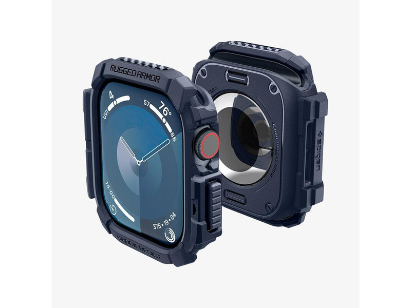 Spigen Rugged Armor navy blue - Apple Watch 10 46mm