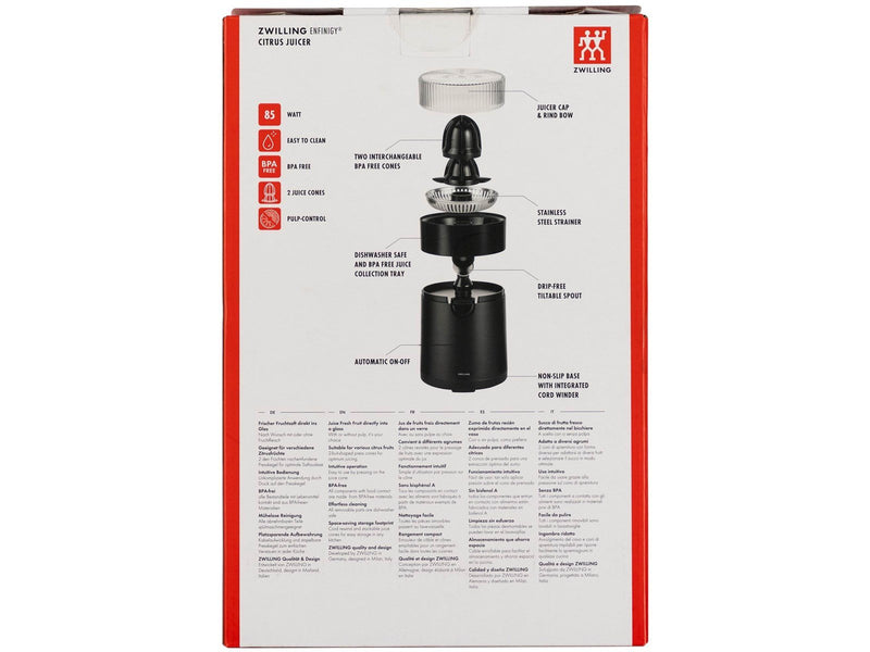 Zwilling Mixer Enfinigy Juicer - black - 600 W