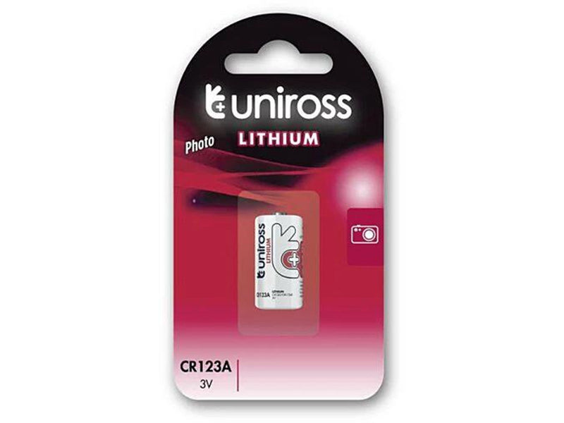 UNiROSS Lithium CR123A 3V - BL1