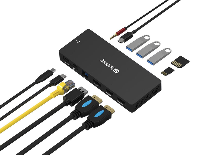Sandberg 13-in-1 Docking Station Pro
