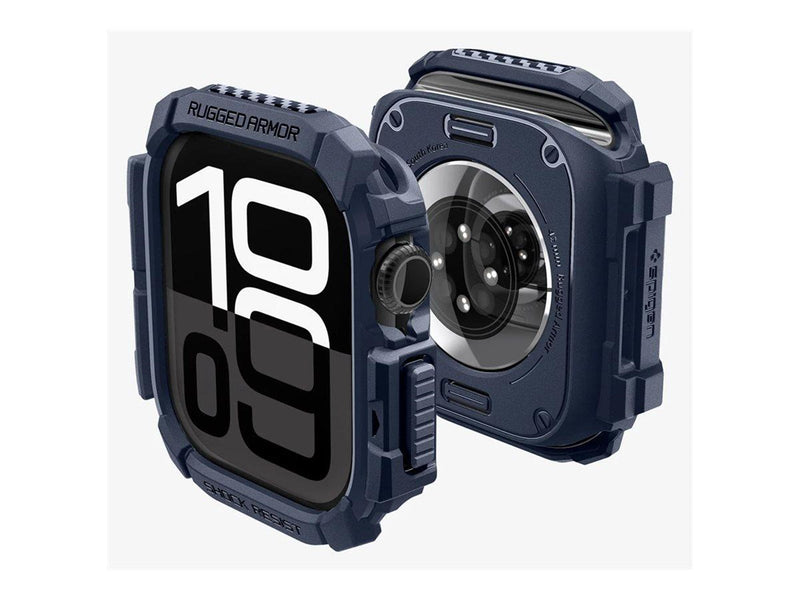 Spigen Rugged Armor navy blue - Apple Watch 10 42mm