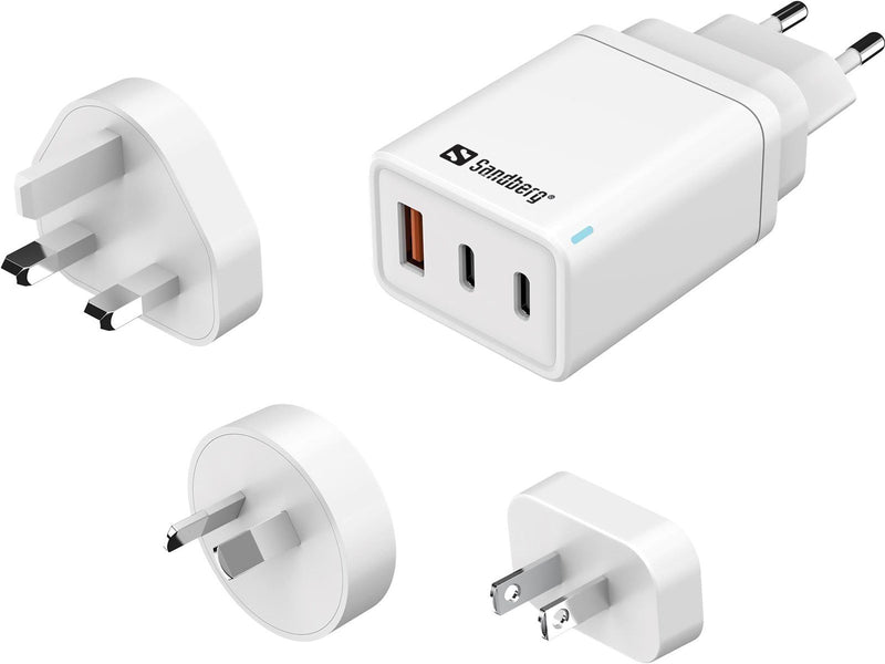 Sandberg 3in1 TravelCharger 65W