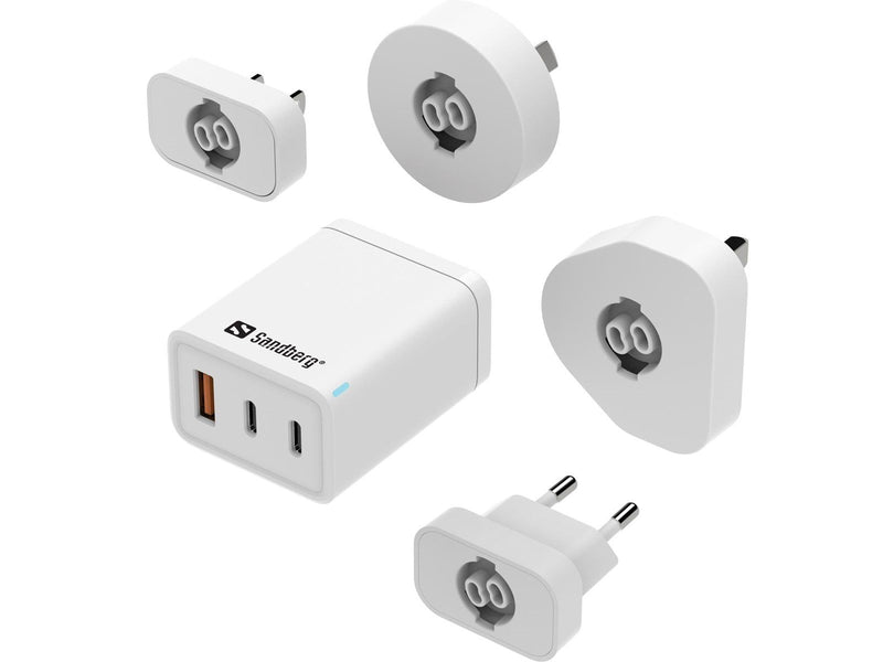 Sandberg 3in1 TravelCharger 65W