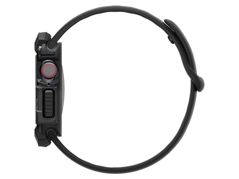 Spigen Rugged Armor matte black - Apple Watch 10 46mm