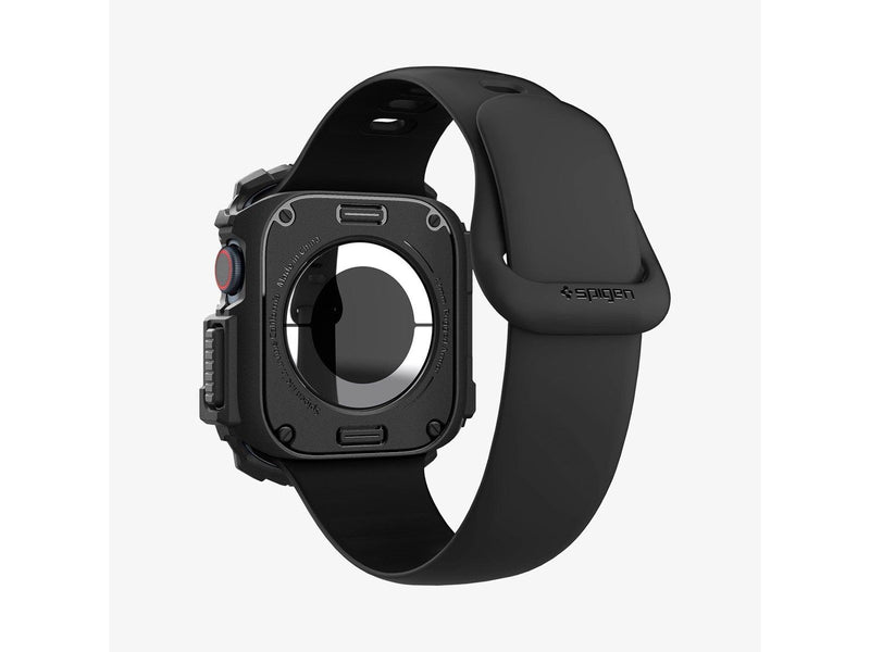 Spigen Rugged Armor matte black - Apple Watch 10 46mm