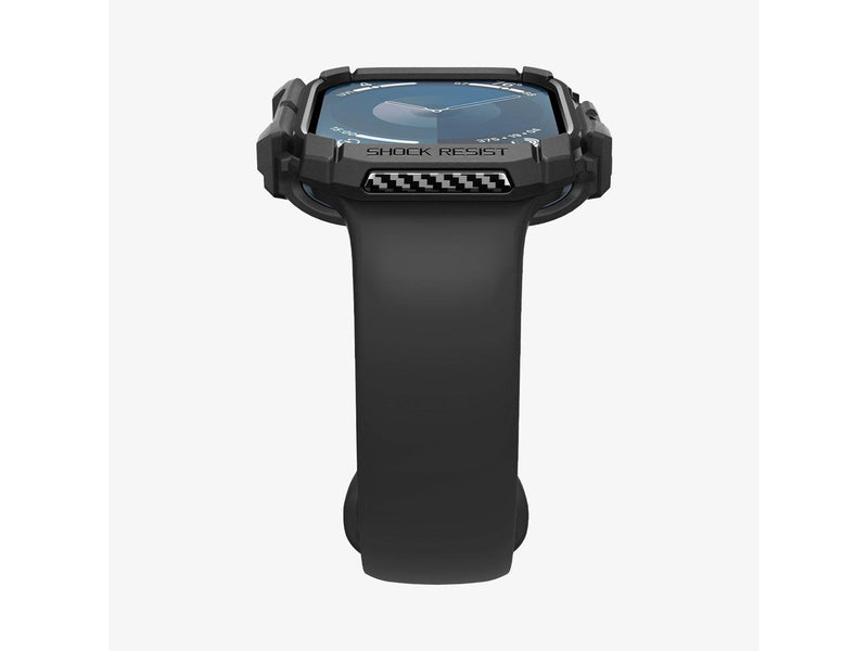 Spigen Rugged Armor matte black - Apple Watch 10 46mm