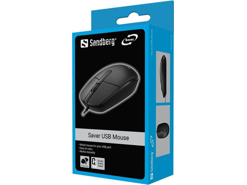 Sandberg USB Mouse - Maus (Schwarz)