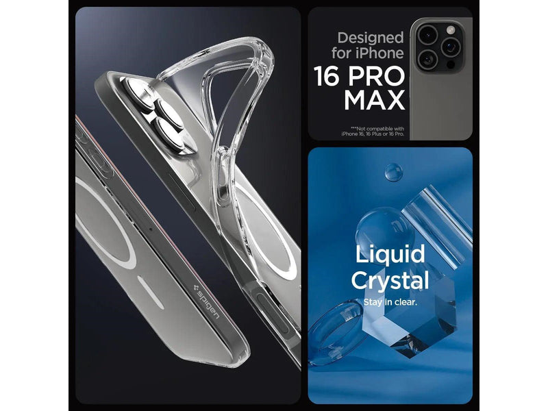 Spigen Liquid Crystal MagSafe crystal clear - iPhone 16 Pro Max