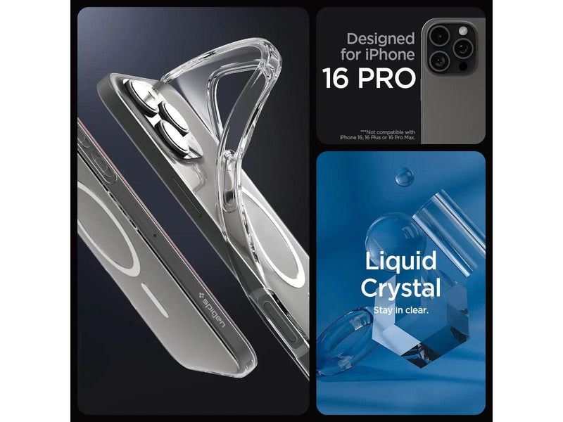 Spigen Liquid Crystal MagSafe crystal clear - iPhone 16 Pro