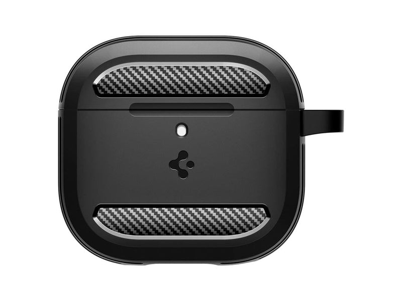 Spigen Rugged Armor matte black - AirPods 4
