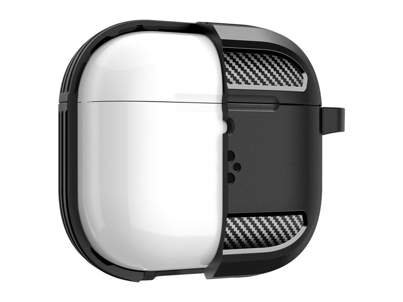Spigen Rugged Armor matte black - AirPods 4