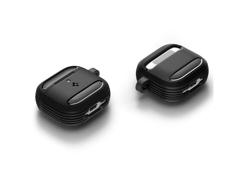 Spigen Rugged Armor matte black - AirPods 4