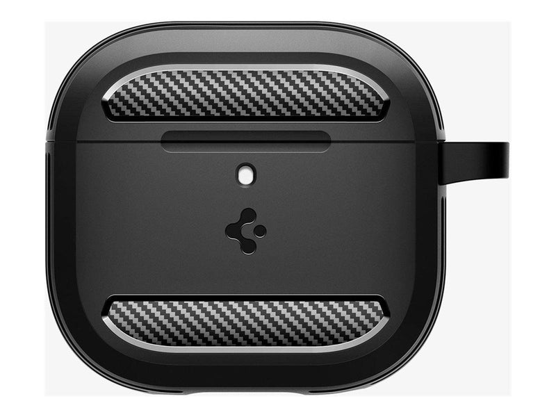 Spigen Rugged Armor matte black - AirPods 4