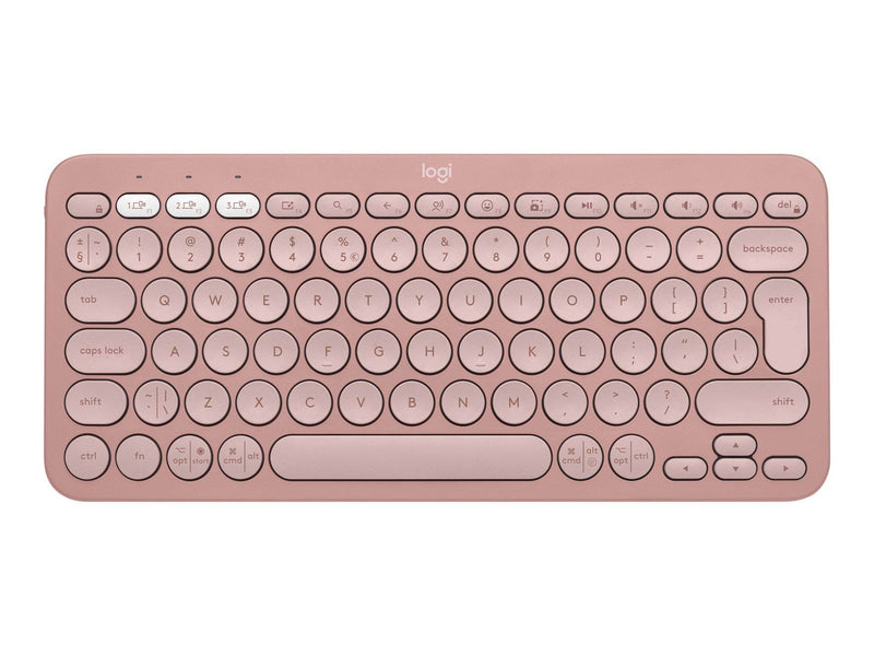 Logitech Pebble Keys 2 K380s - Tastaturen - Universal - Pink