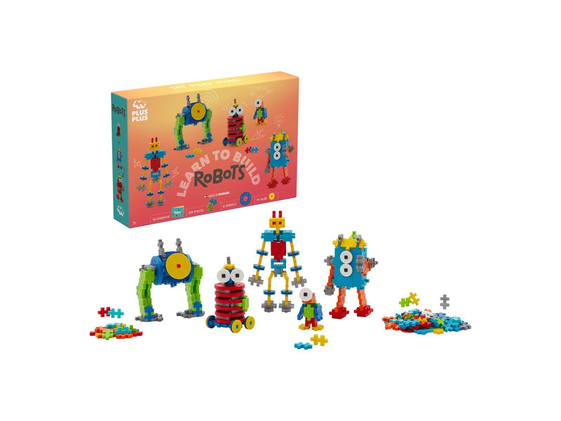 Plus-Plus Learn to Build Robots 250 pcs