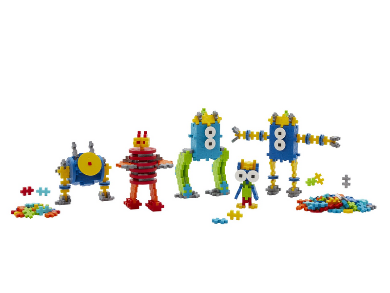 Plus-Plus Learn to Build Robots 250 pcs