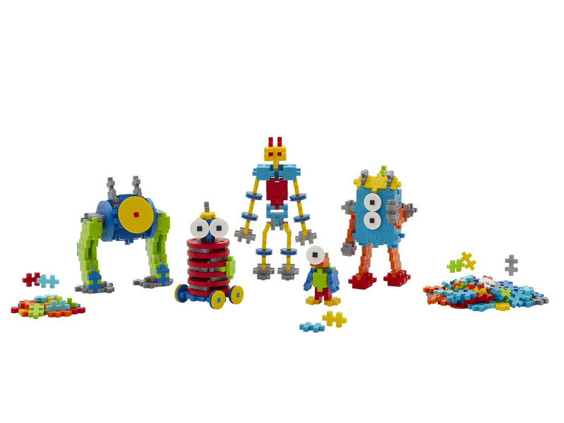 Plus-Plus Learn to Build Robots 250 pcs