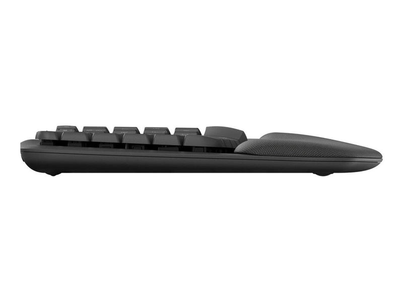 Logitech Wave Keys - keyboard - QWERTZ - German - graphite - Tastaturen - Deutsch - Grau