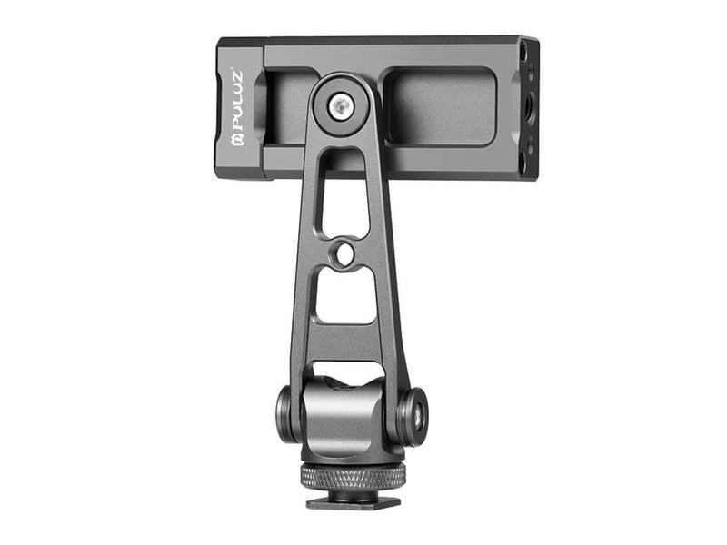 Puluz Swivel phone holder with universal 1/4 mount (black)