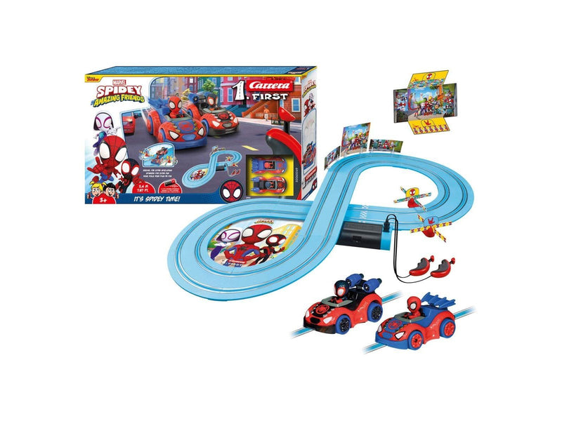 Carrera First Spidey Web Spinners Race Track 2.4m