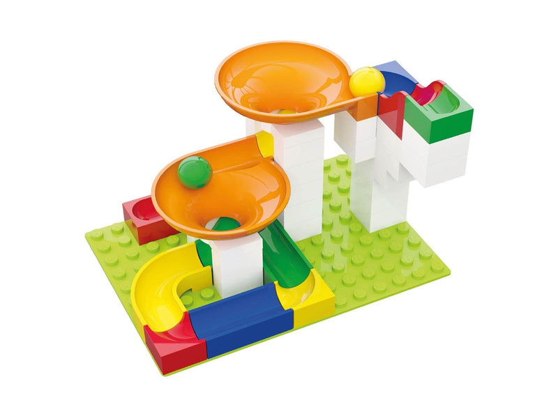 Hubelino Marble Track Expansion Set Funnel 44 pcs